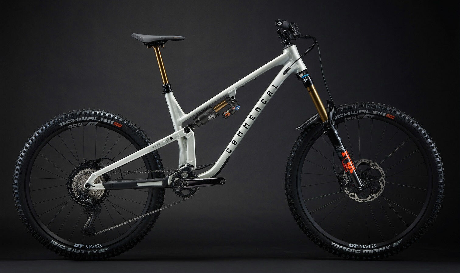 Commencal META SX V5 Signature CLEAR SILVER 2023 29"/27,5" Diamant