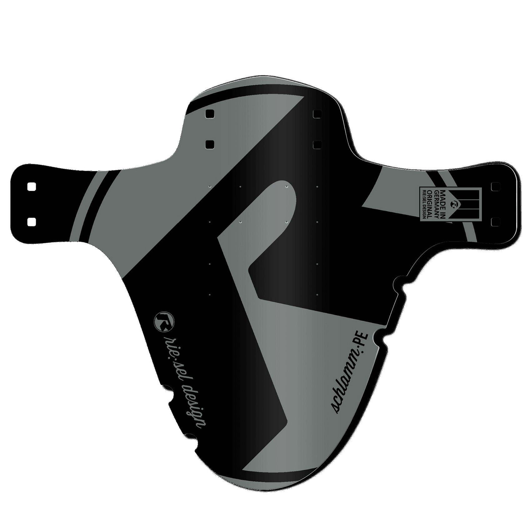 Rie:sel design Schlamm:PE Mudguard MTB Battleship Grey