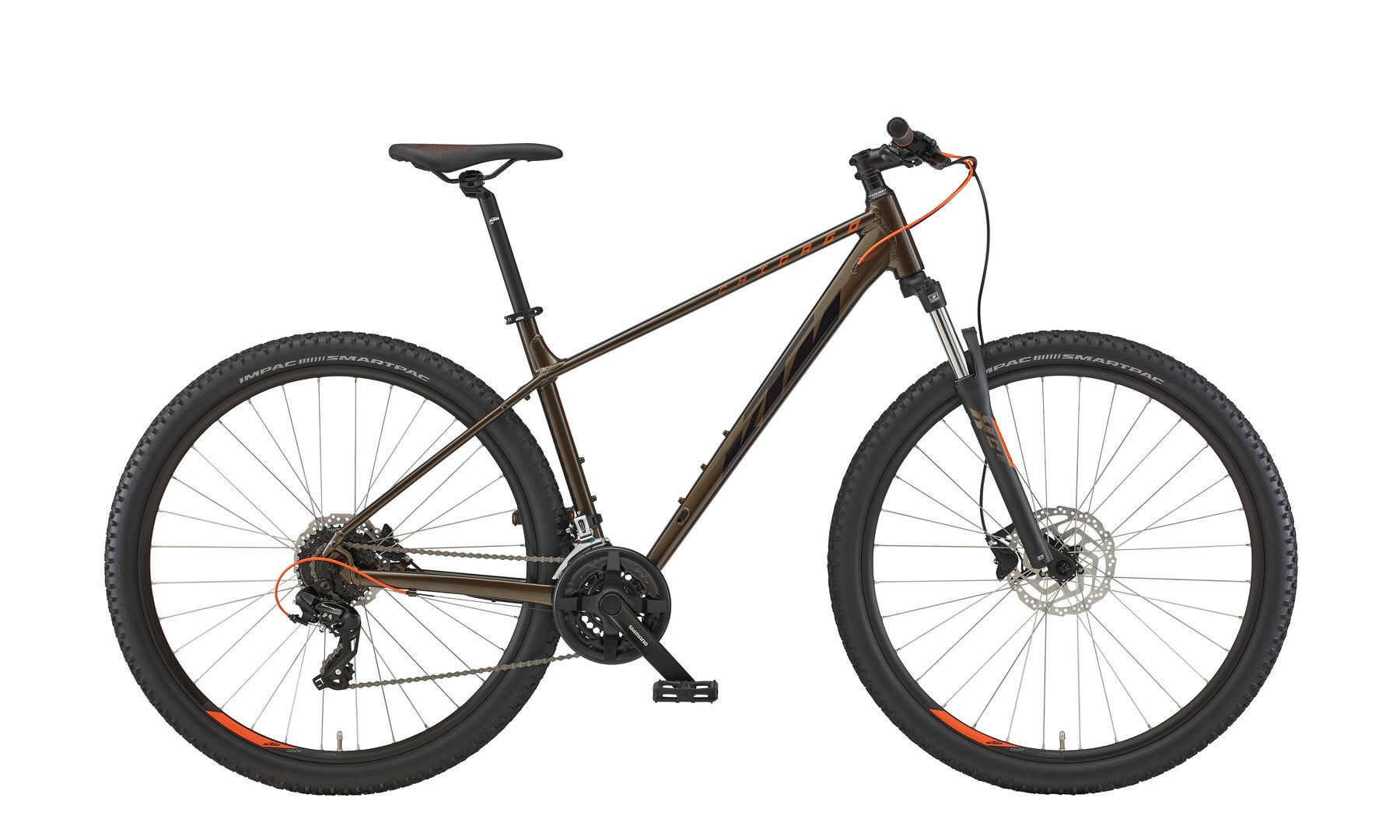 KTM CHICAGO 292 oak (black+orange) 2022 29" Diamant