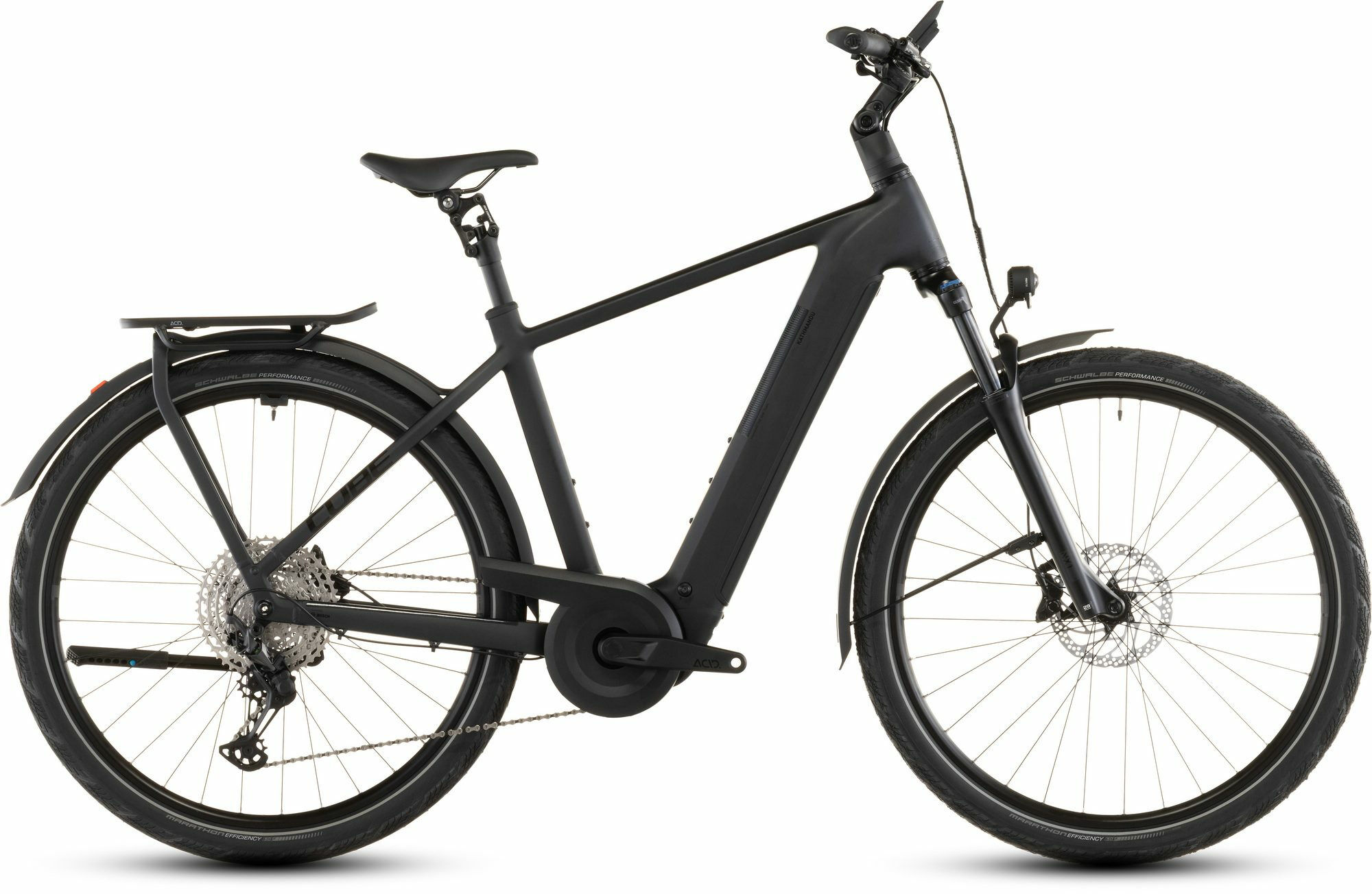 Cube Kathmandu Hybrid Pro 800 coal´n´black 28" 800 Wh Diamant