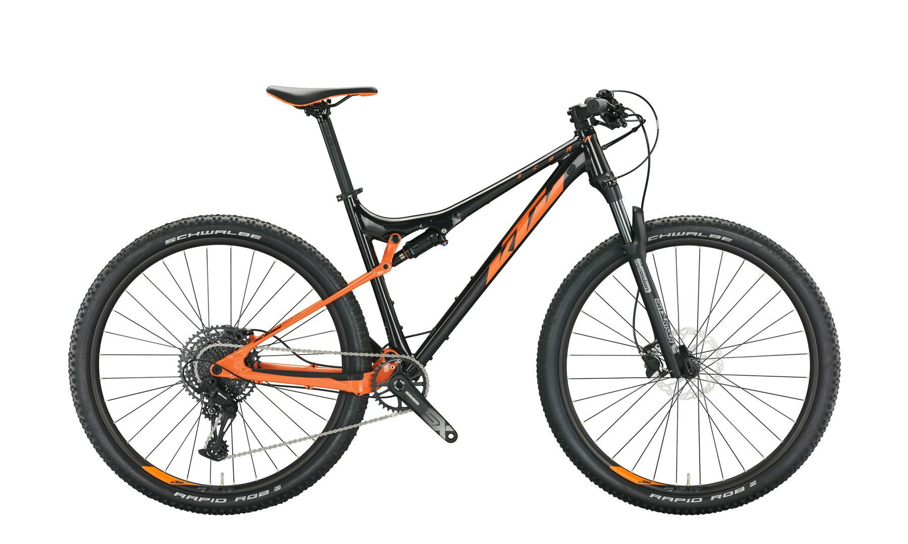 KTM SCARP 294 flaming black (space orange) 29" Diamant 43 cm