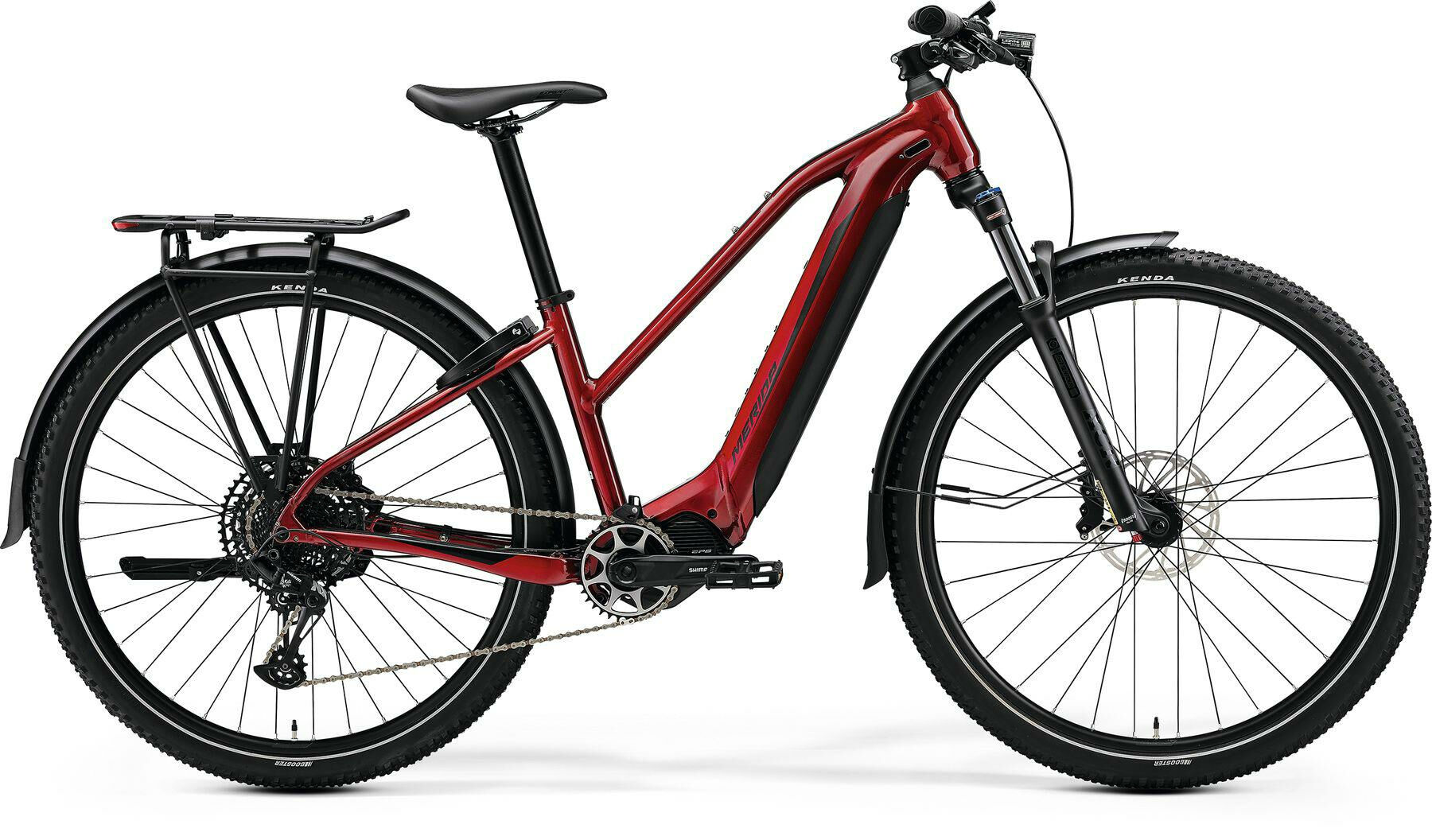 Merida eBIG.TOUR 675 EQ dark strawberry 29" 750 Wh Trapez S