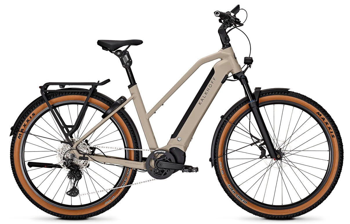 Kalkhoff ENTICE 5+ ADVANCE TRAPEZ - 29" 600 Wh - moonstonegrey matt