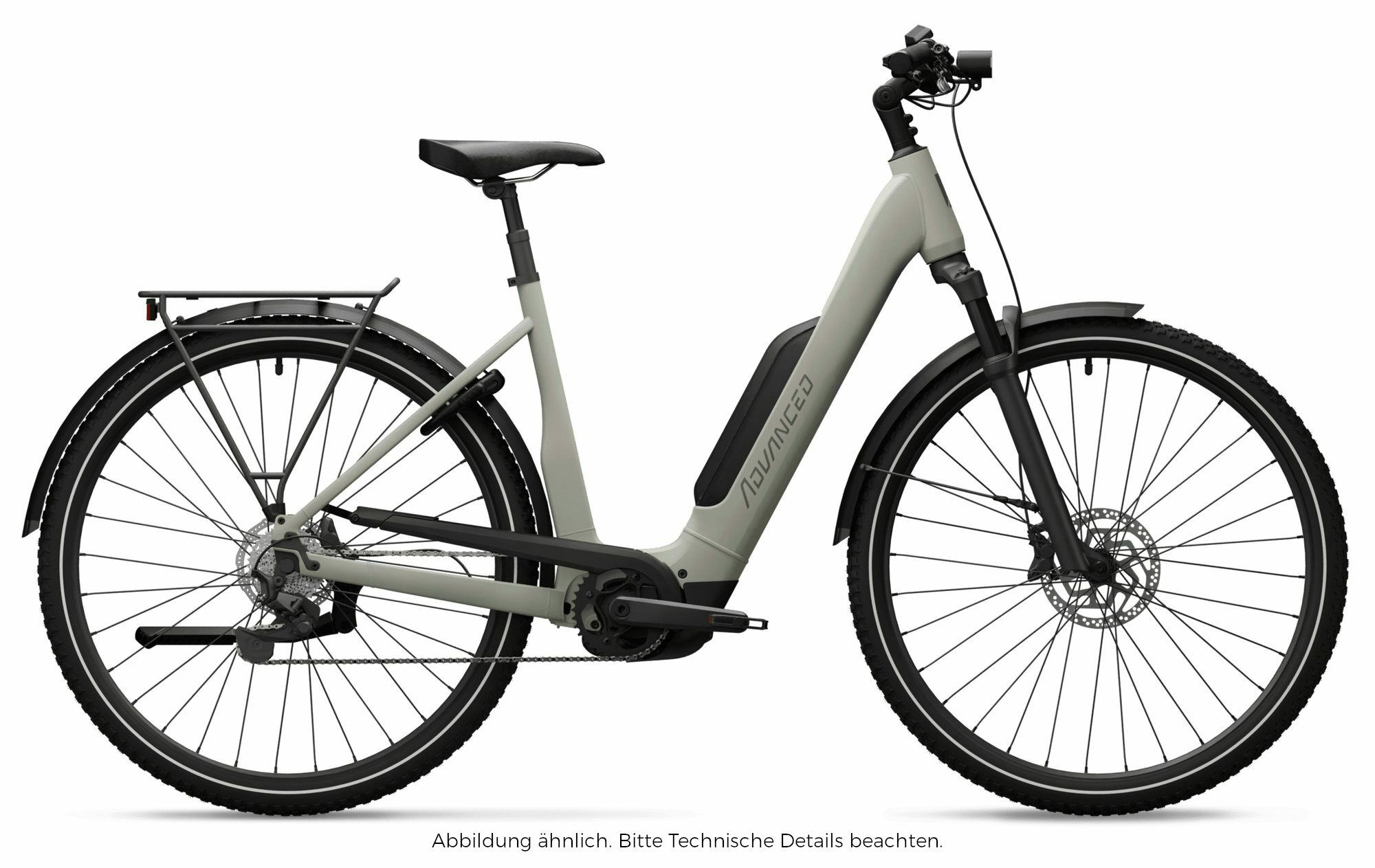 Advanced TREKKING Plus Wave 10 Natural Grey 2024 28" 545 Wh Wave