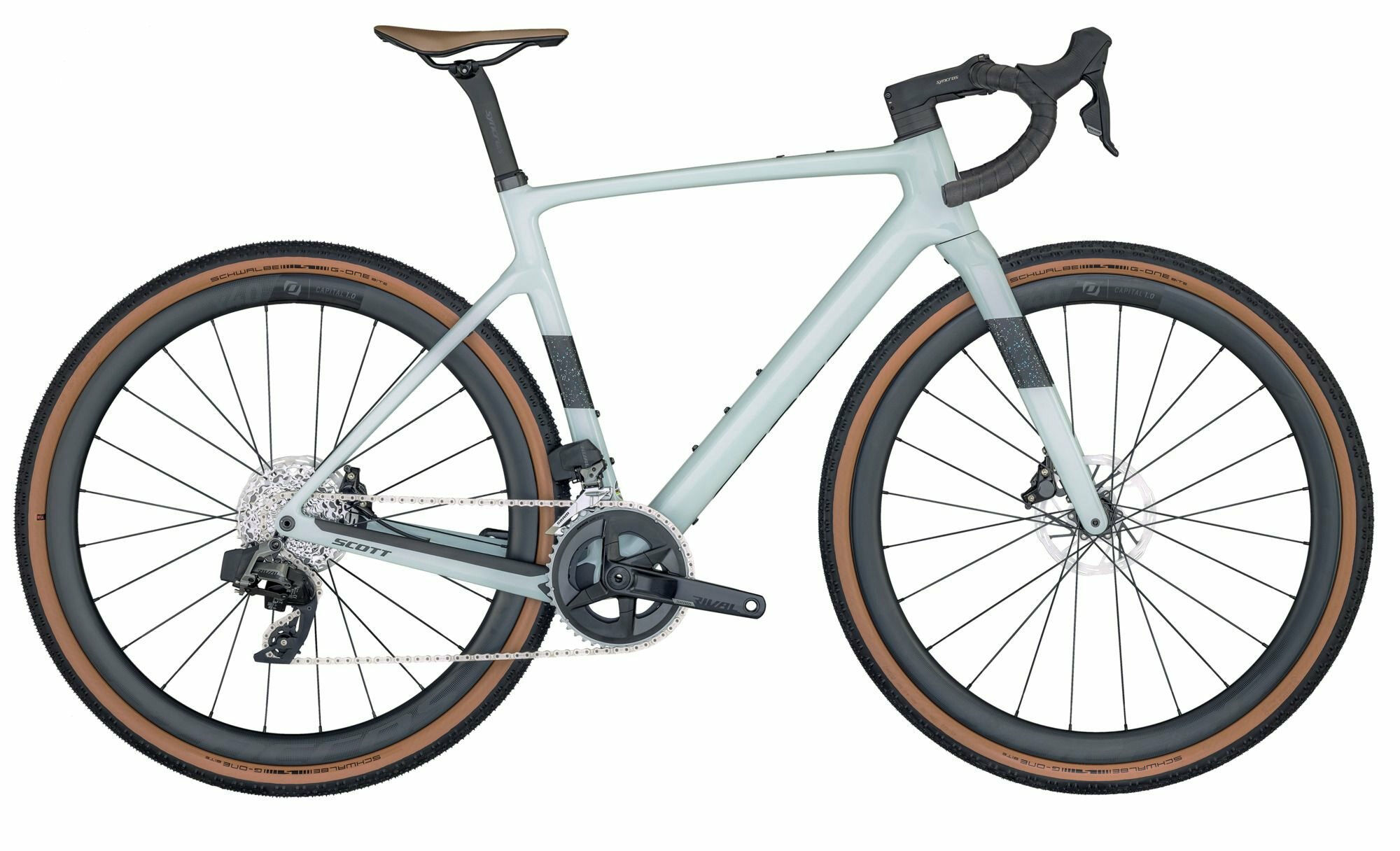 Scott ADDICT GRAVEL 20 Lulworth Blue 28" Diamant XL