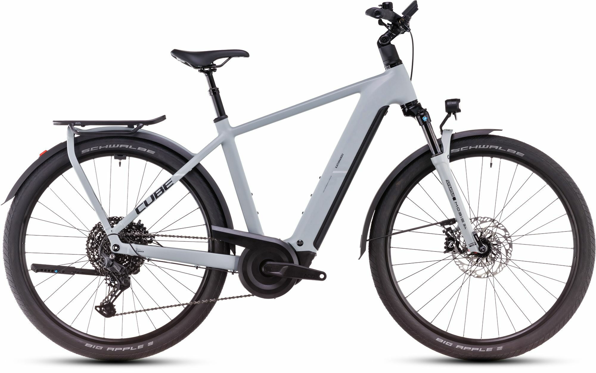 Cube Kathmandu Hybrid EX 800 haze´n´black 28" 800 Wh Diamant