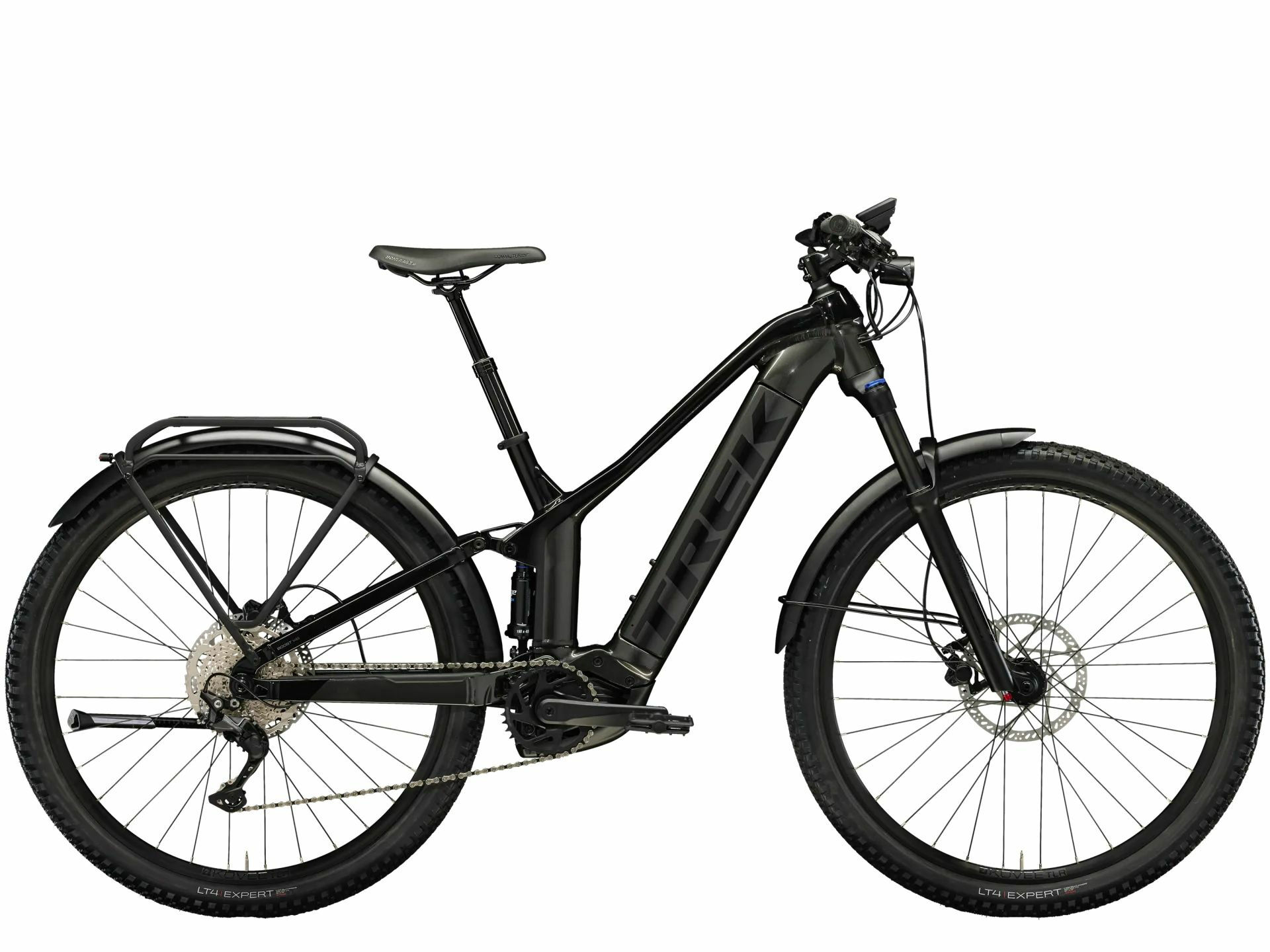 Trek Powerfly FS 4 Equipped Gen 3 Matte Dnister Black /Gloss Trek Black 2023 27,5" 625 Wh Diamant