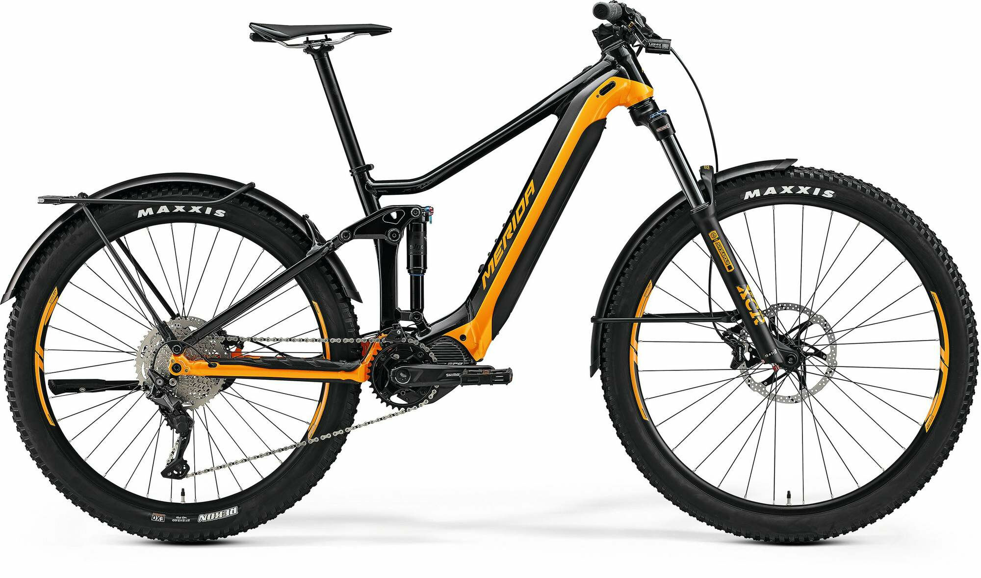 Merida eOne-Forty 400 EQ Black/Orange - 630 Wh - 29/27.5 Zoll - Diamant