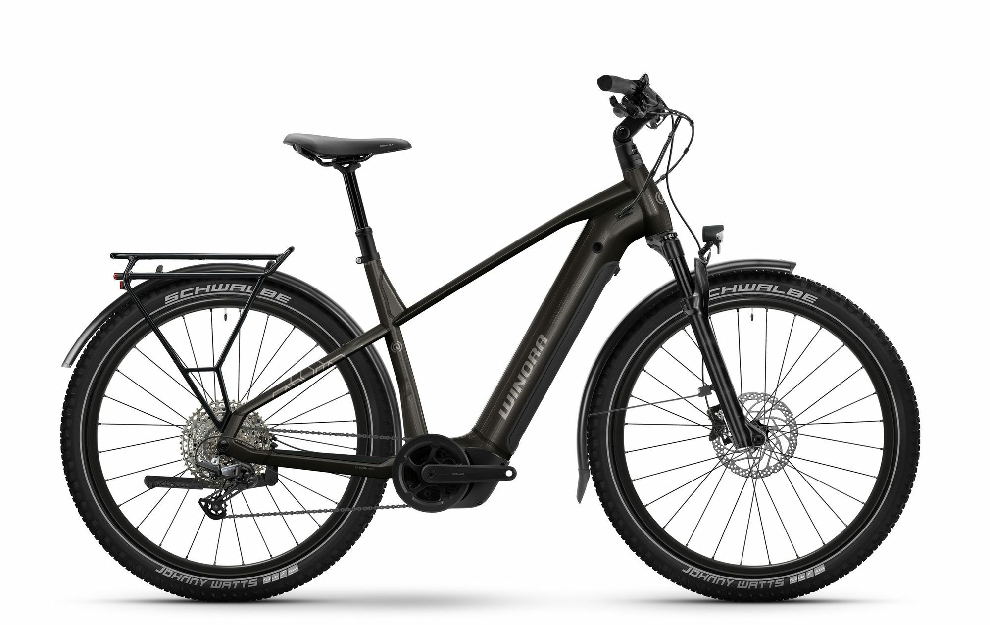 Winora YUCATAN X12 PRO choc chai glänzend 27;5" 800 Wh Diamant M