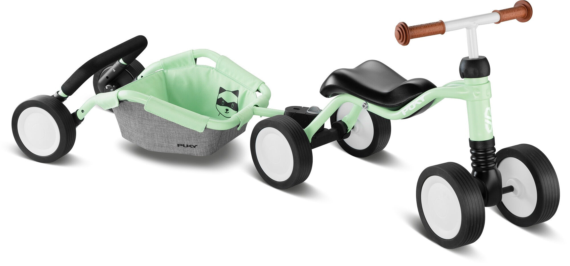 Puky WUTSCH TRAILY BUNDLE pastel green