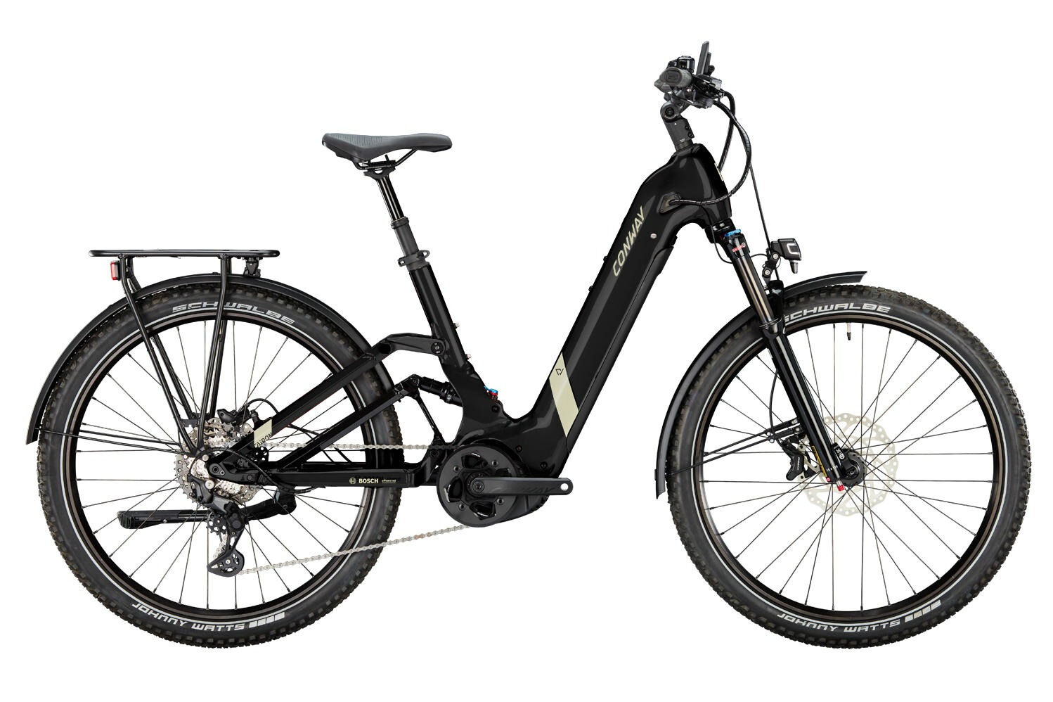 Conway Cairon SUV FS 4.7 black metallic / desert matt 27,5" 625 Wh Wave