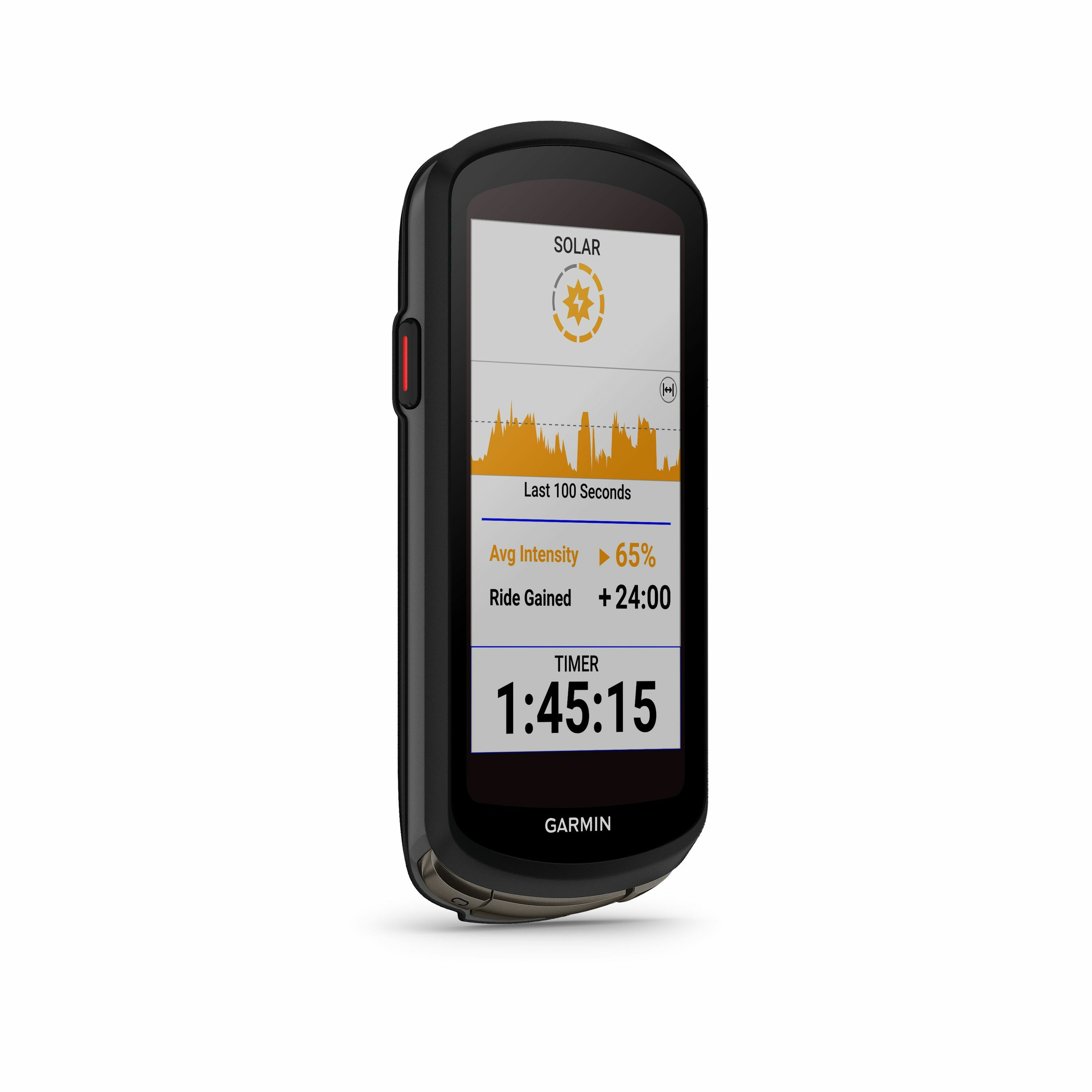 Garmin Edge 1040 Solar GPS Fahrradcomputer Grau/Schwarz