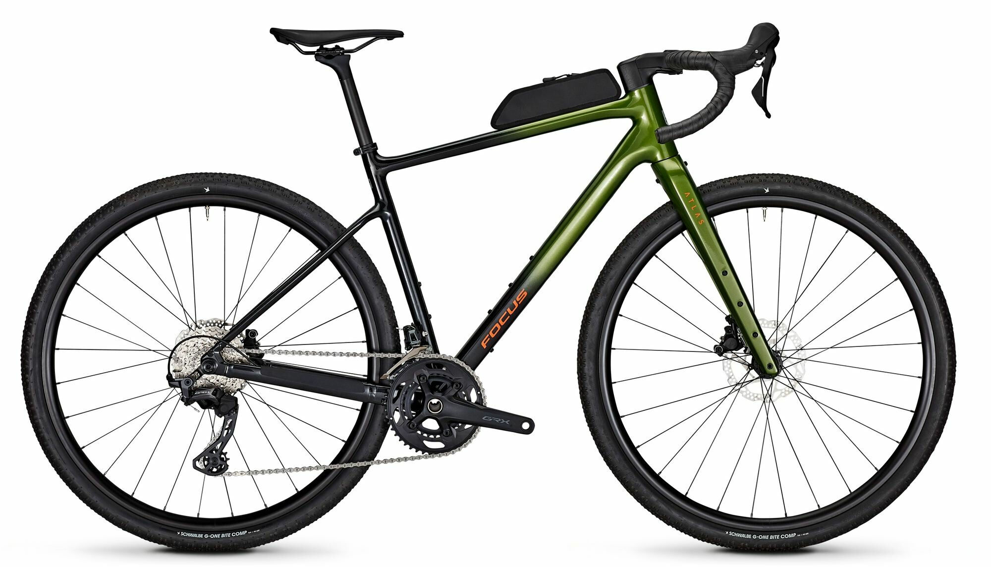Focus Atlas 6.9 Sprucegreen / Diamondblack - 28 Zoll - Diamant (2026)