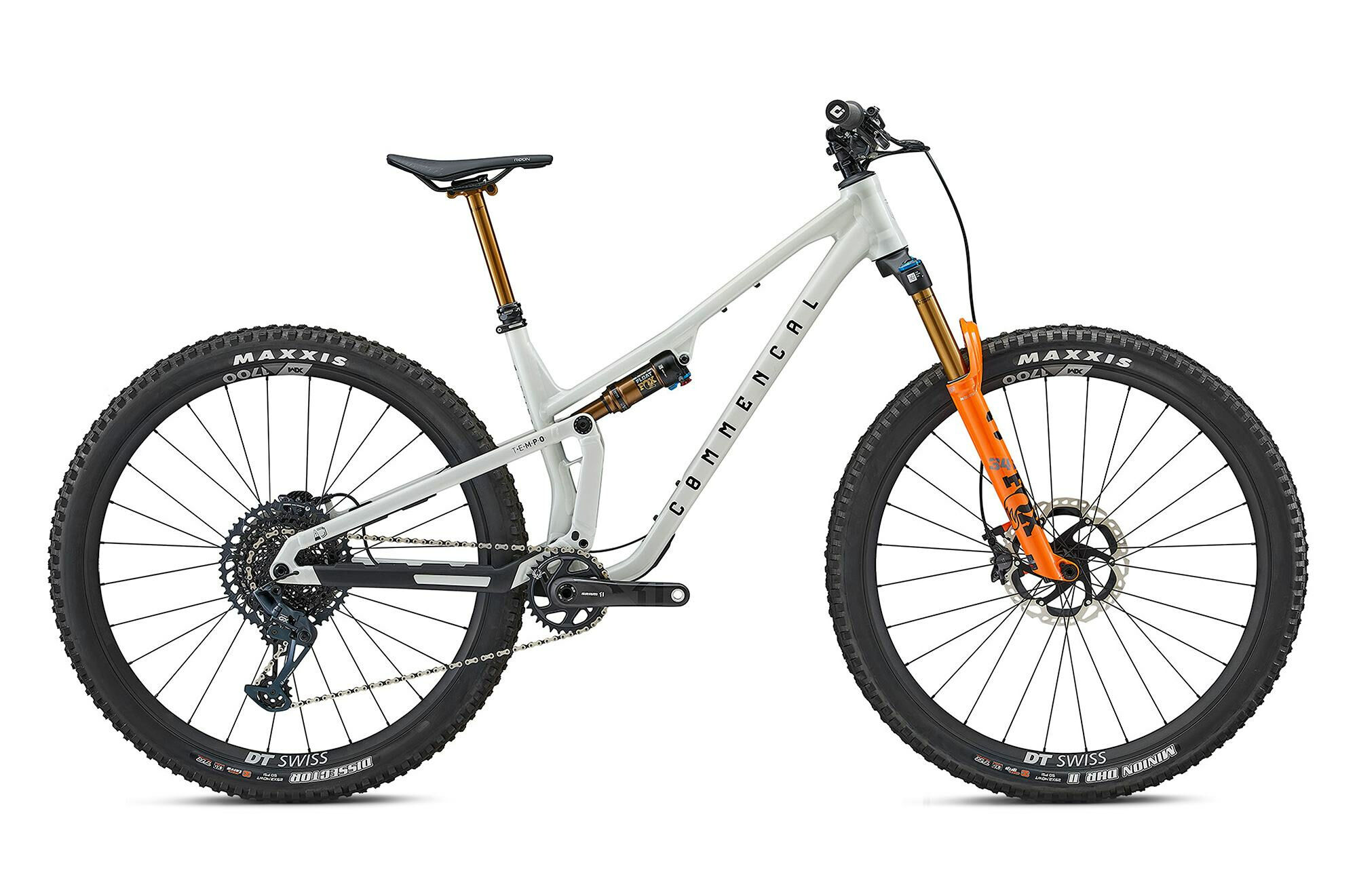 Commencal T.E.M.P.O. SIGNATURE Clear Silver 29" Diamant M