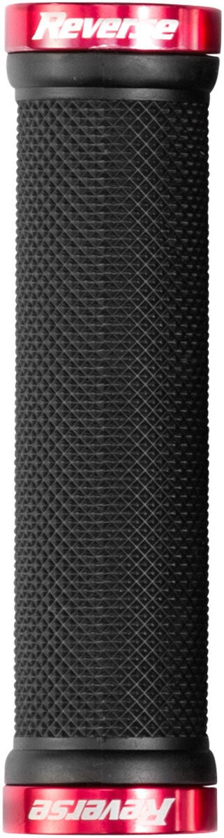 Reverse Classic Lock On Lenkergriffe Schwarz/Rot