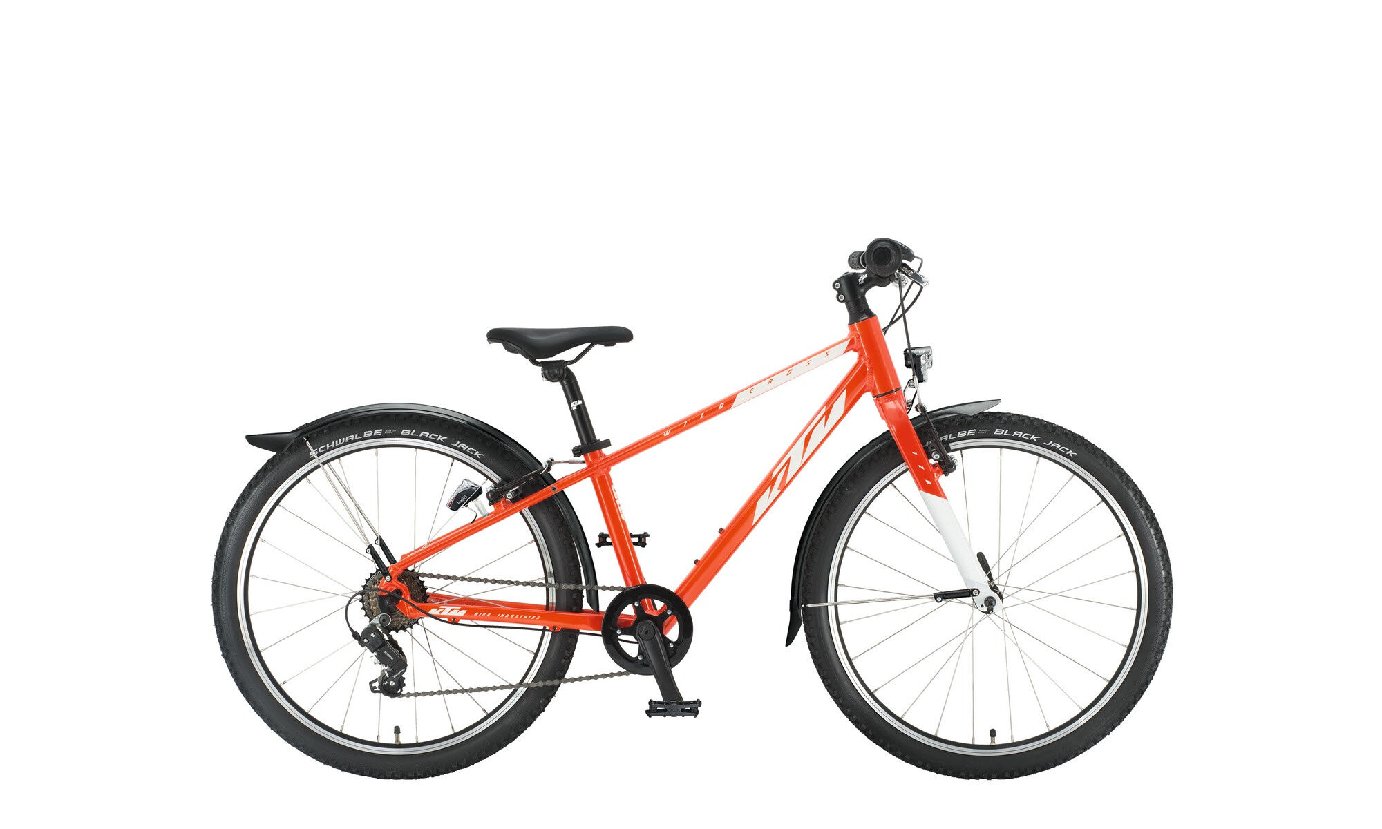 KTM WILD CROSS STREET 24 fire orange (white) 24" Diamant