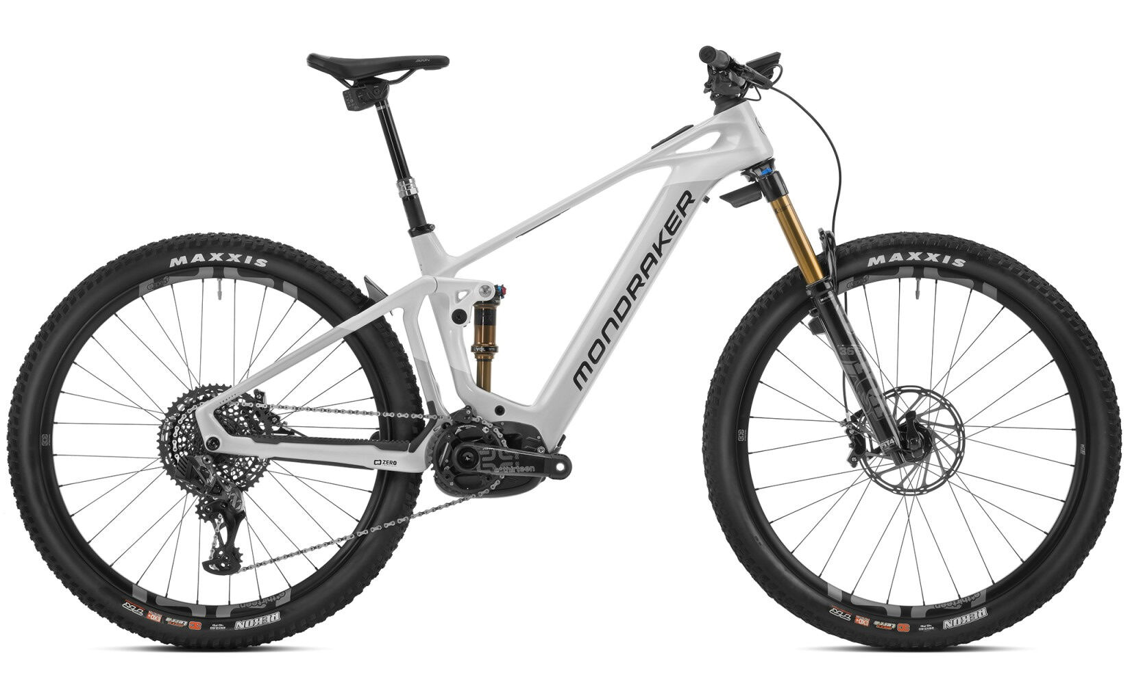 Mondraker CRAFTY CARBON RR SL Racing Silver-Dirty White 2023 29" 750 Wh Diamant