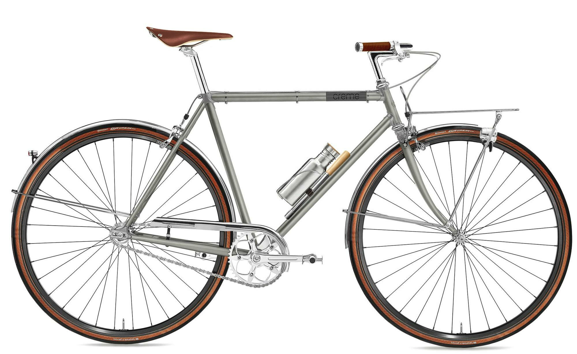 Creme Cycles Caferacer Man Heritage Titan Gray 28" Diamant S/M