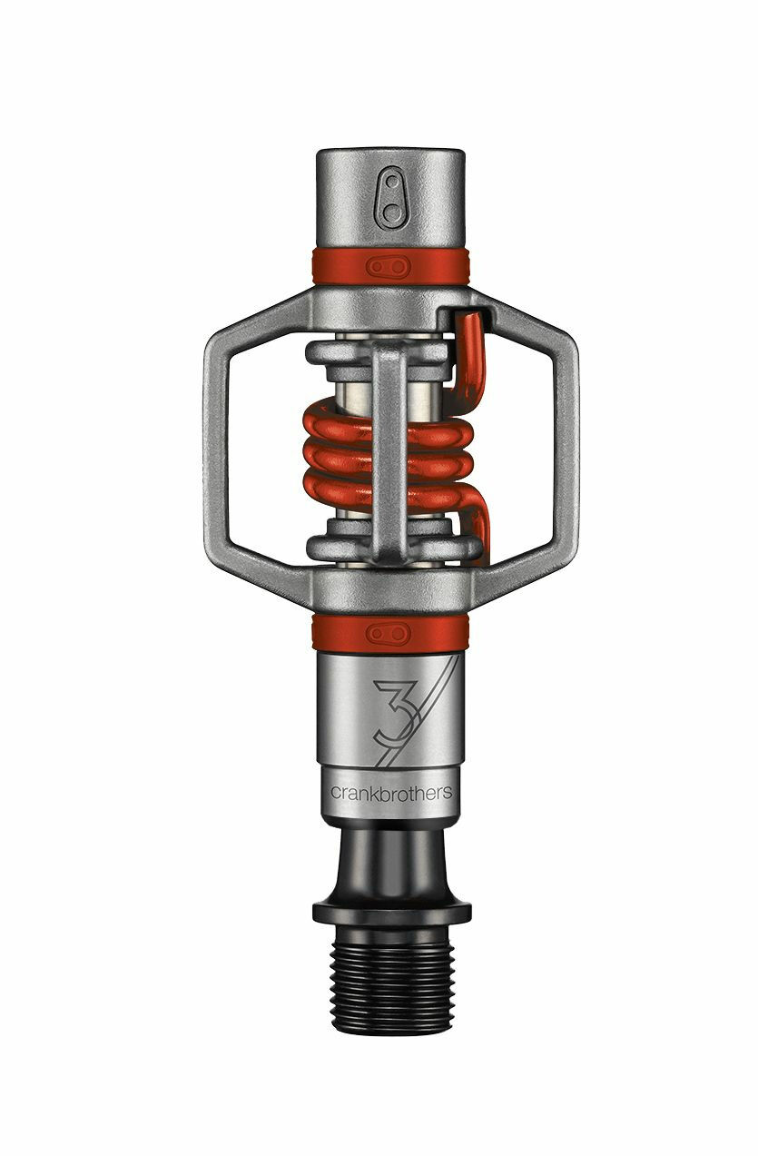 Crankbrothers Eggbeater 3 Silver/ Red