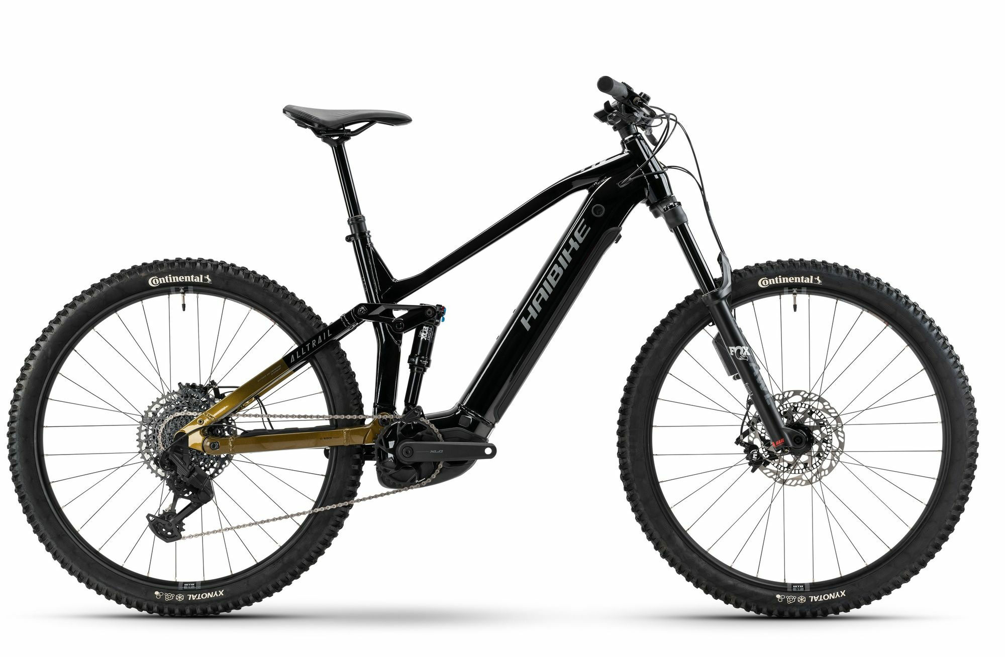 Haibike ALLTRAIL 10.5 ABS black/ninja gold/grey glänzend 29" 800 Wh Diamant M
