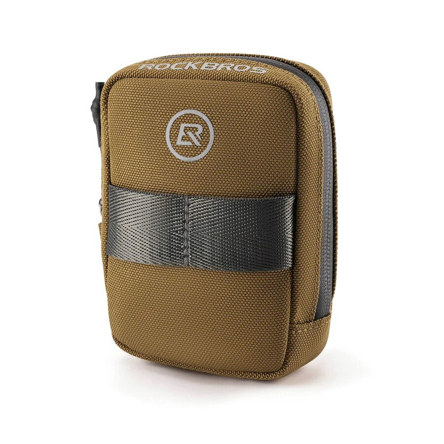Rockbros F006 Bike Saddle Bag Braun