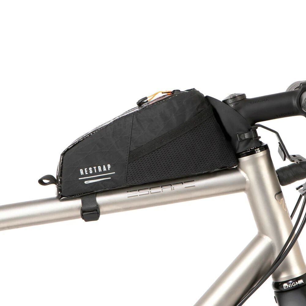 Restrap Race Top Tube Bag Black