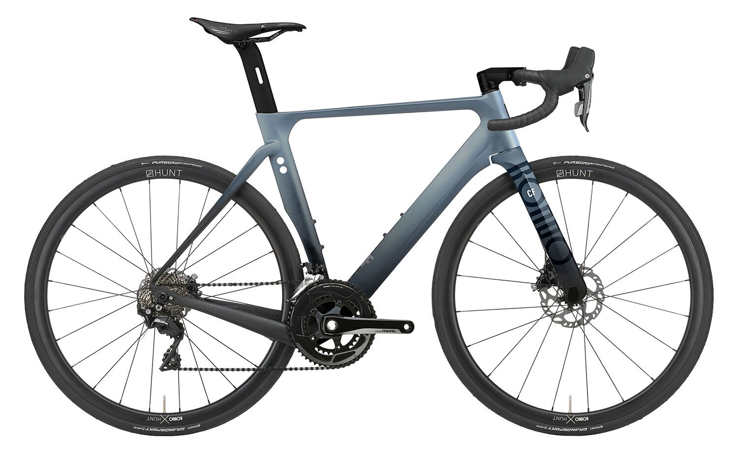 Rondo HVRT CF 2 Road Plus - 28" - black/blue