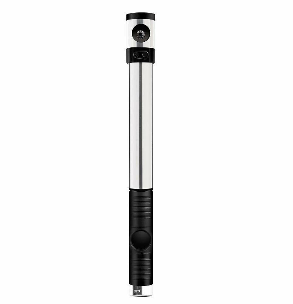 Crankbrothers Klic HP Handpumpe-CO2-Pumpe, analoges Manometer inkl. Rahmenhalter
