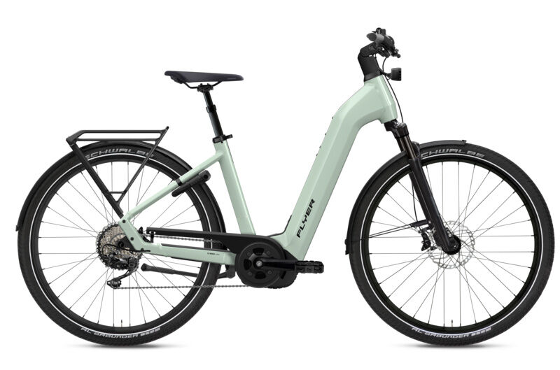 Flyer Gotour 7.10 Frosty Sage Gloss 2023 28" 750 Wh Wave