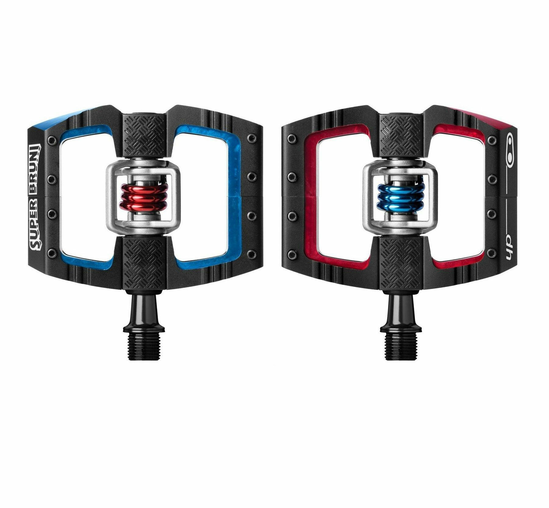 Crankbrothers Mallet DH, Super Bruni Edition Black/Red/Blue