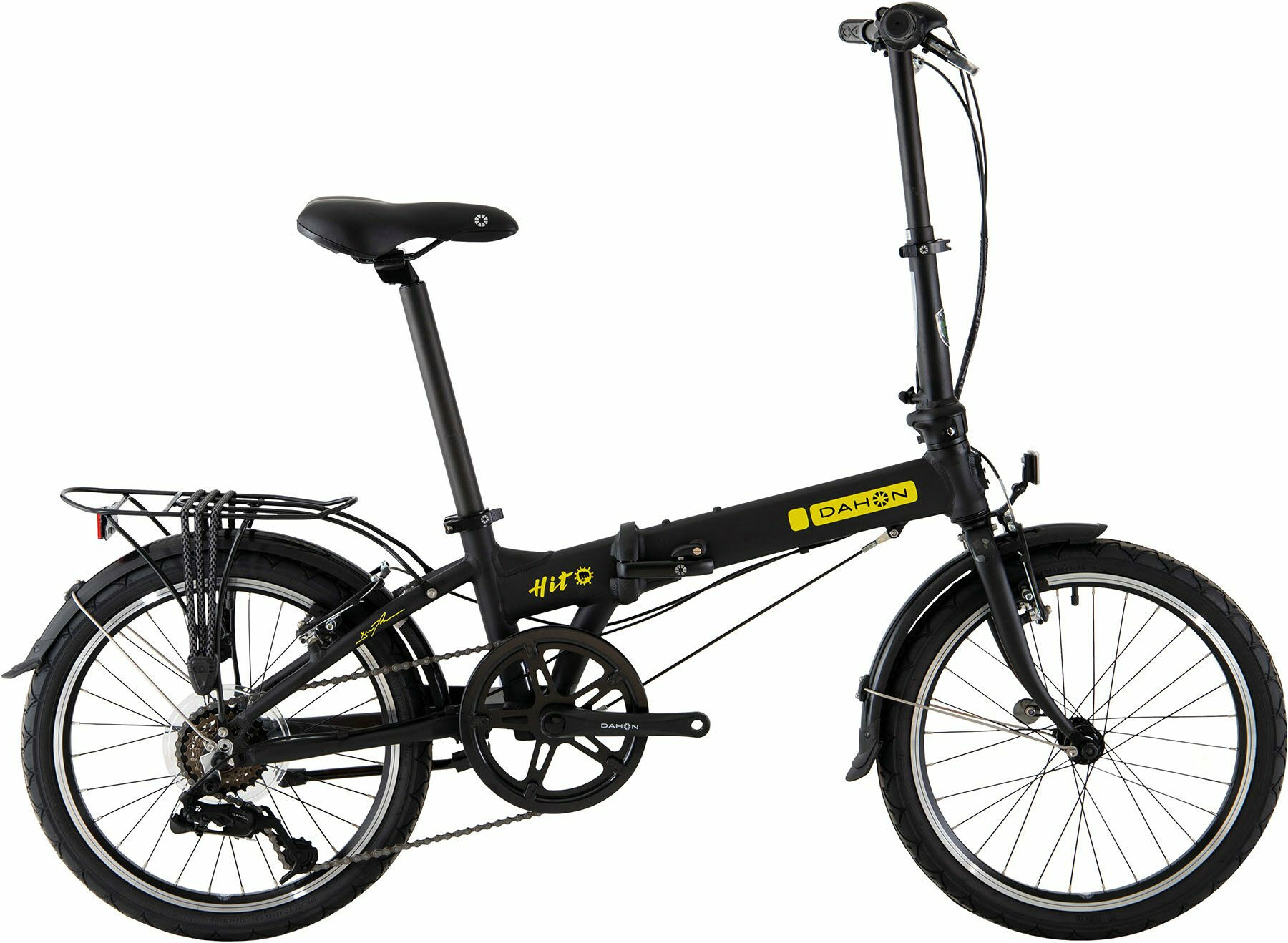Dahon Hit schwarz matt 20" Faltrahmen U