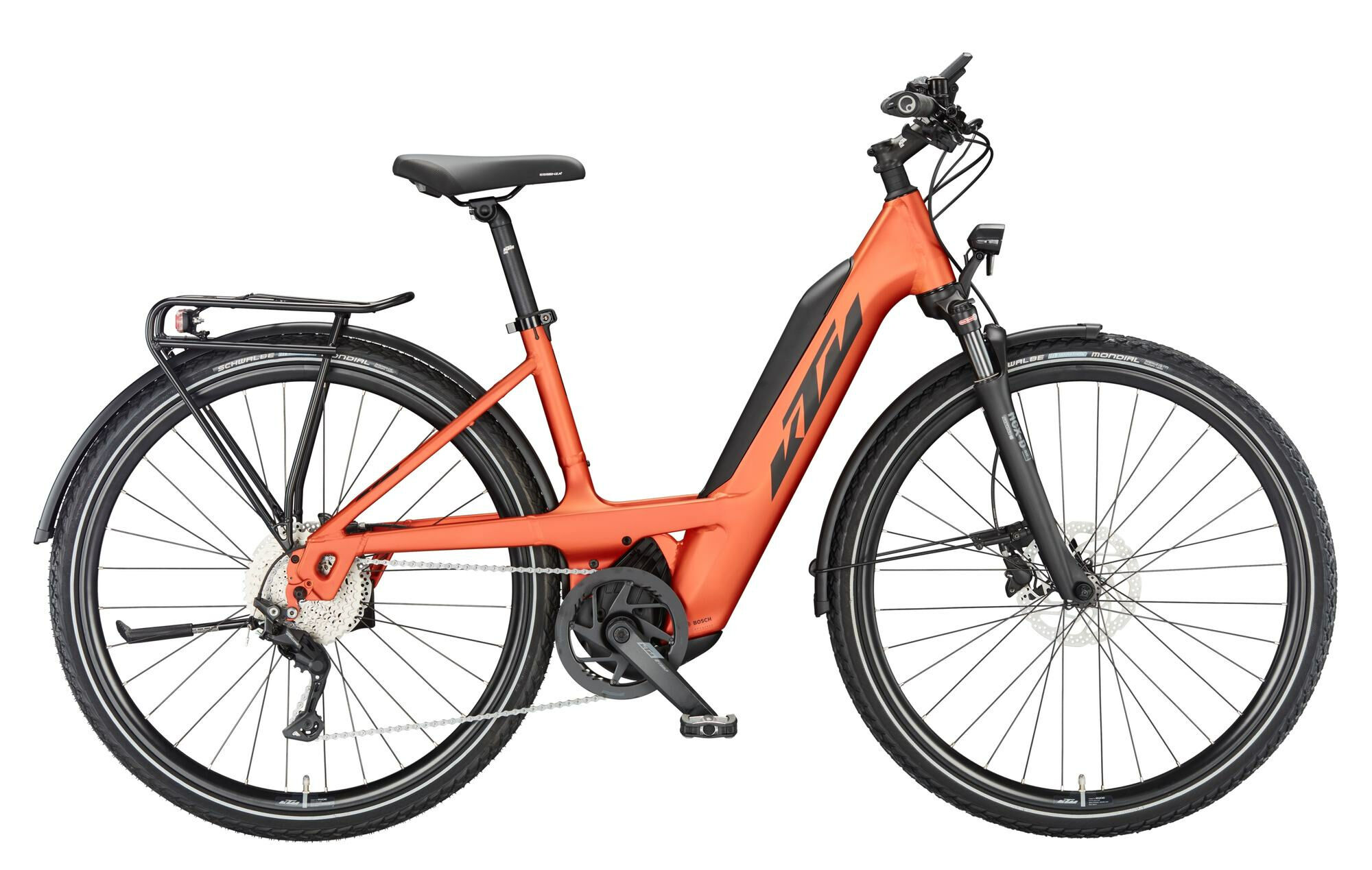KTM MACINA SPORT 510 burnt orange matt (black+grey) 28" 500 Wh Wave 46 cm