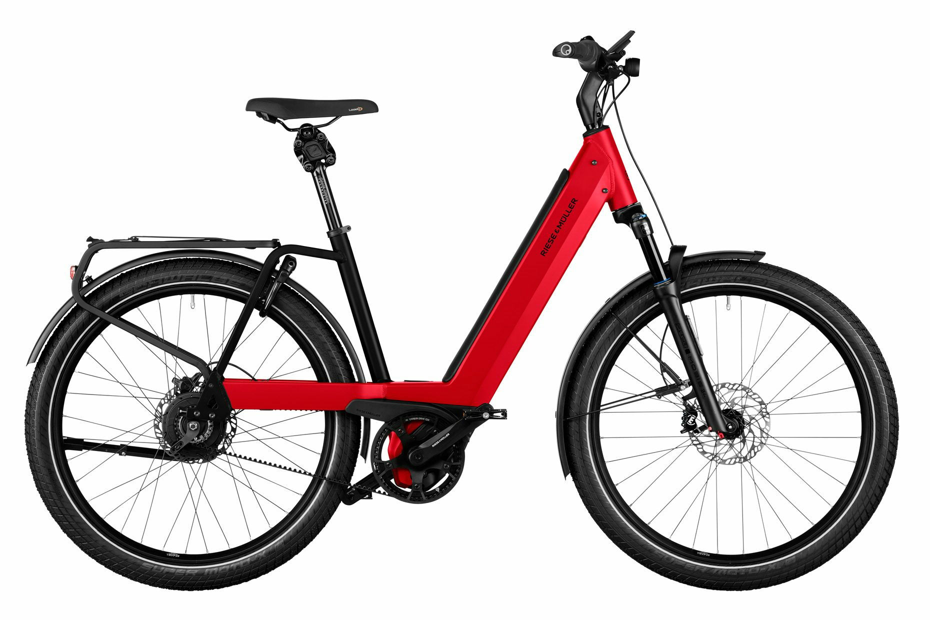 Riese & Müller NEVO4 GT VARIO dynamic red metallic 26" 625 Wh Wave 43 cm