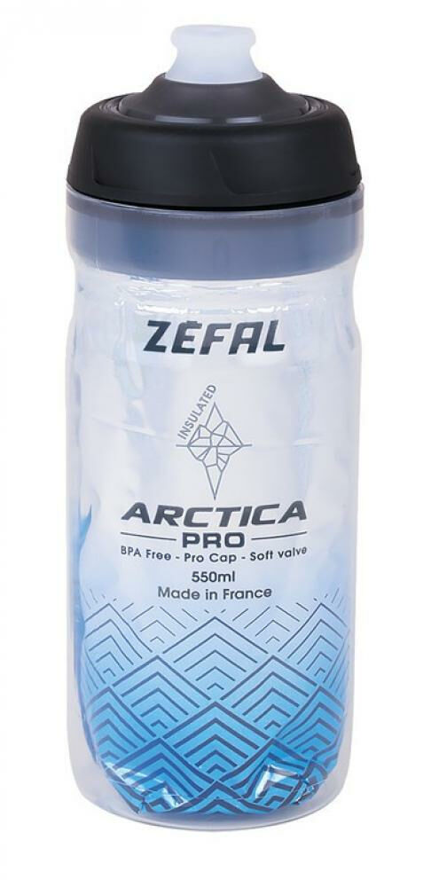 Zéfal ARCTICA PRO 55 Isolier-Trinkflasche silver blue