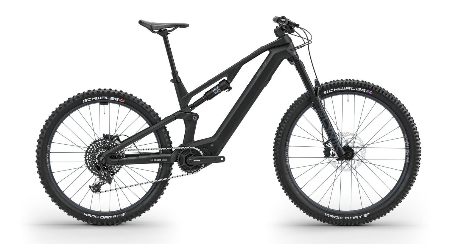 Conway Ryvon ST 4.0 carbon matt / black 29" 400 Wh Diamant