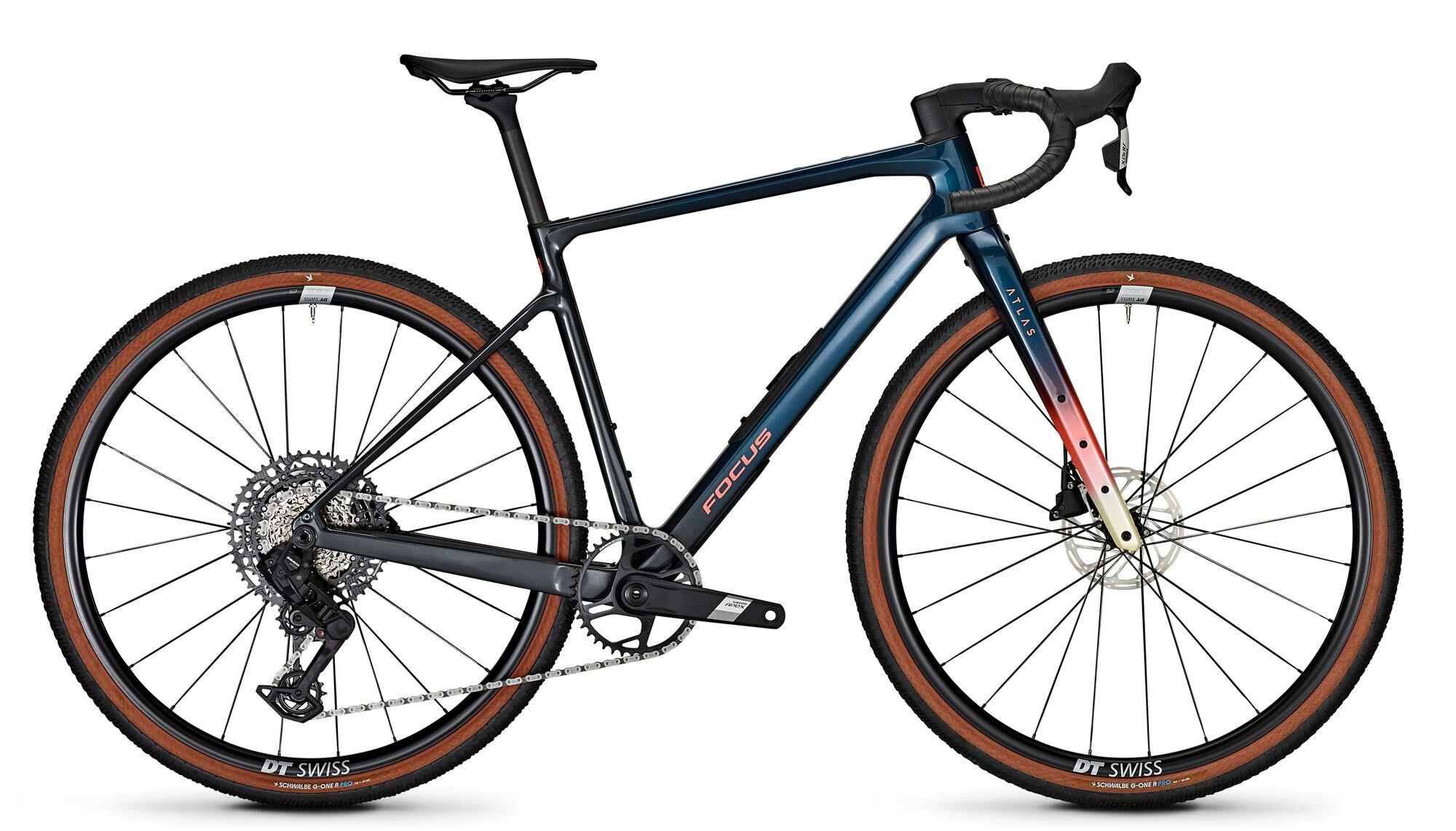 Focus ATLAS 8.8 Azurblue / Diamondblack 28" Diamant L