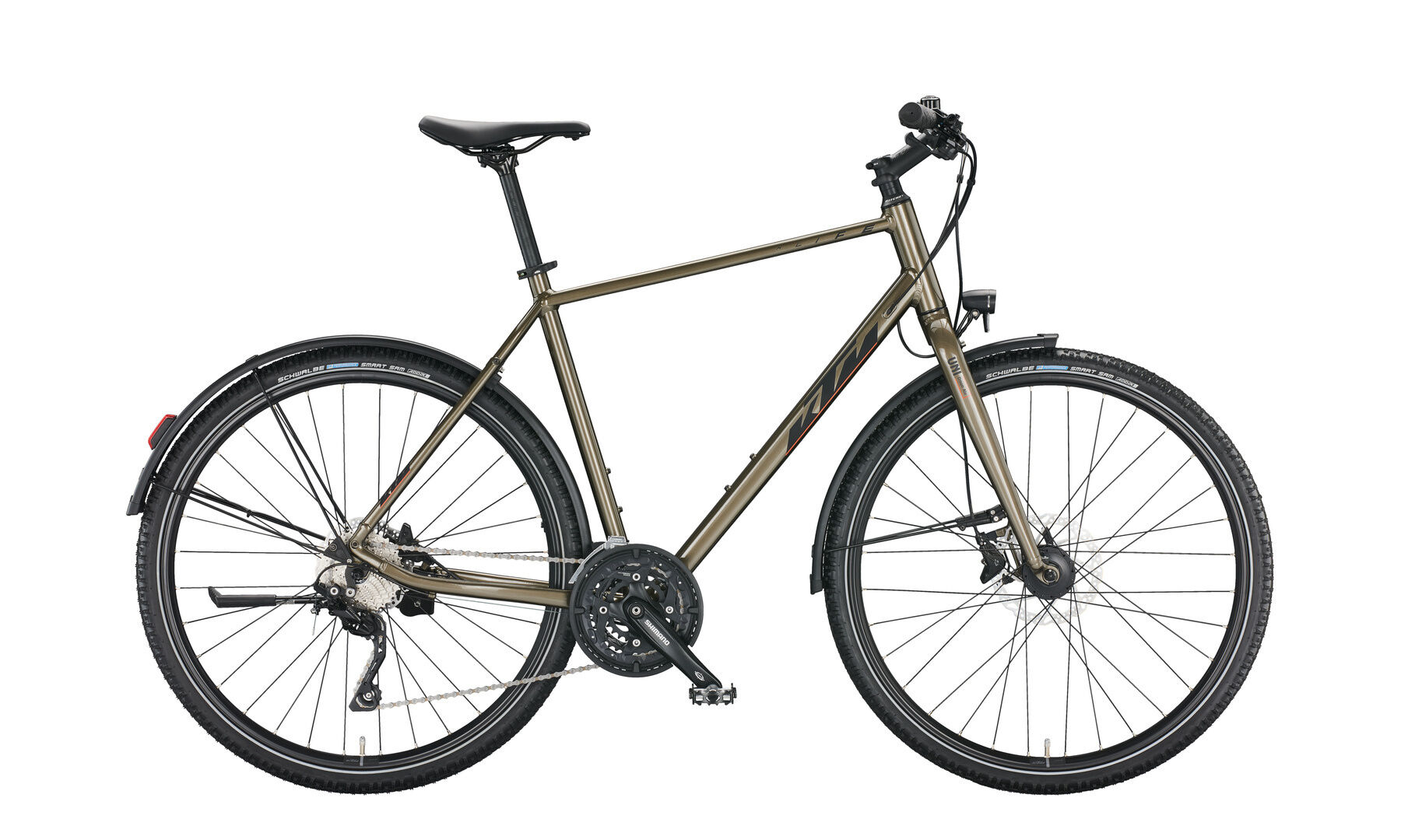 KTM  X-LIFE ACTION STREET  oak (black matt+orange glossy)  2022 28" Diamant