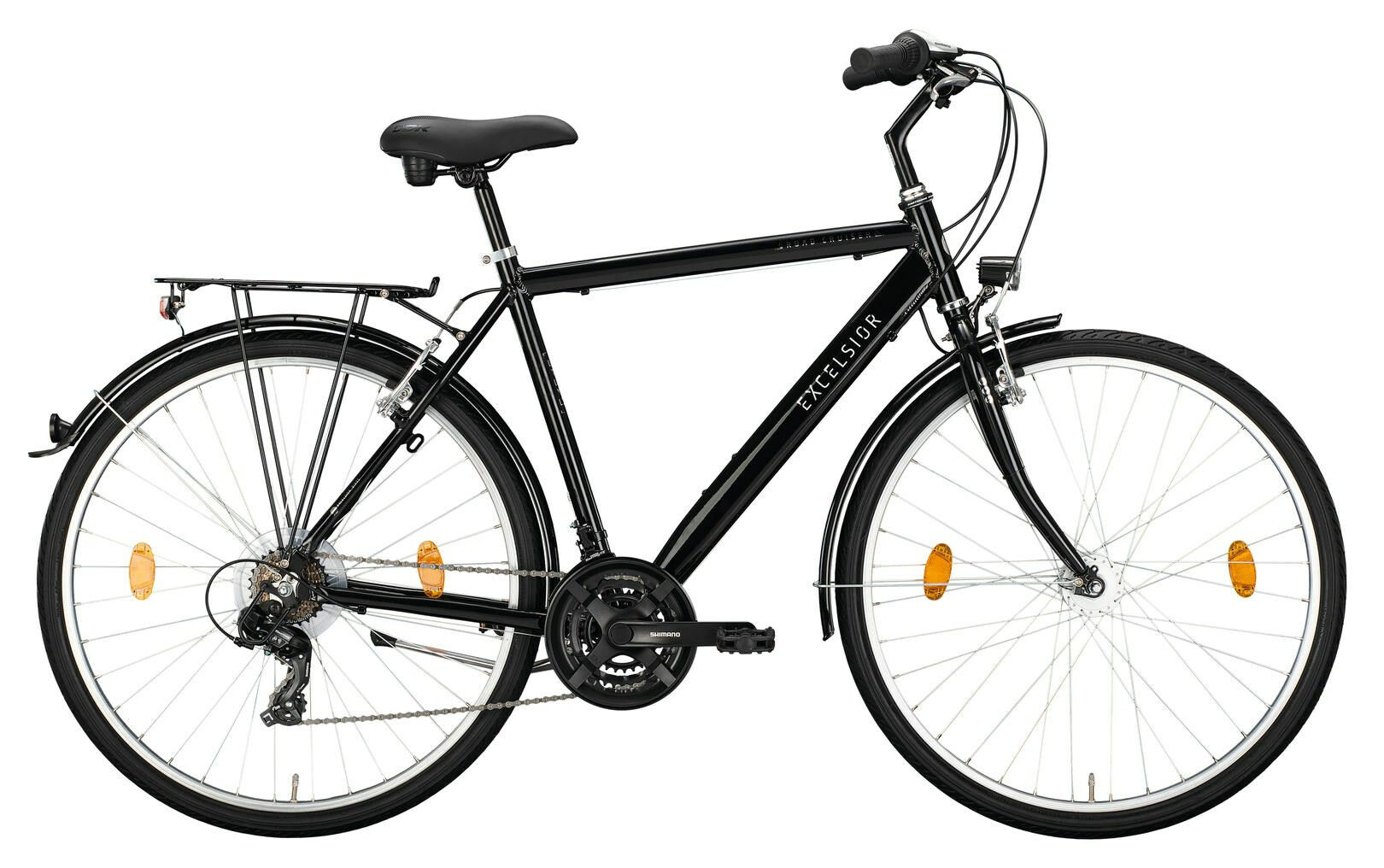 Excelsior Road Cruiser 21 Alu ND black 28" Diamant