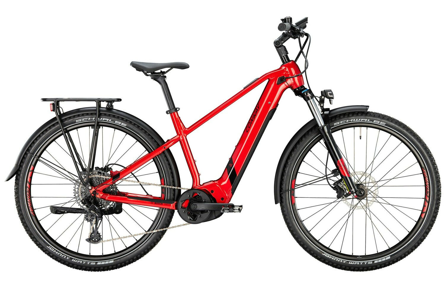 Conway CAIRON C 3.0 DIAMANT - 29" 625 Wh - red metallic/black metallic