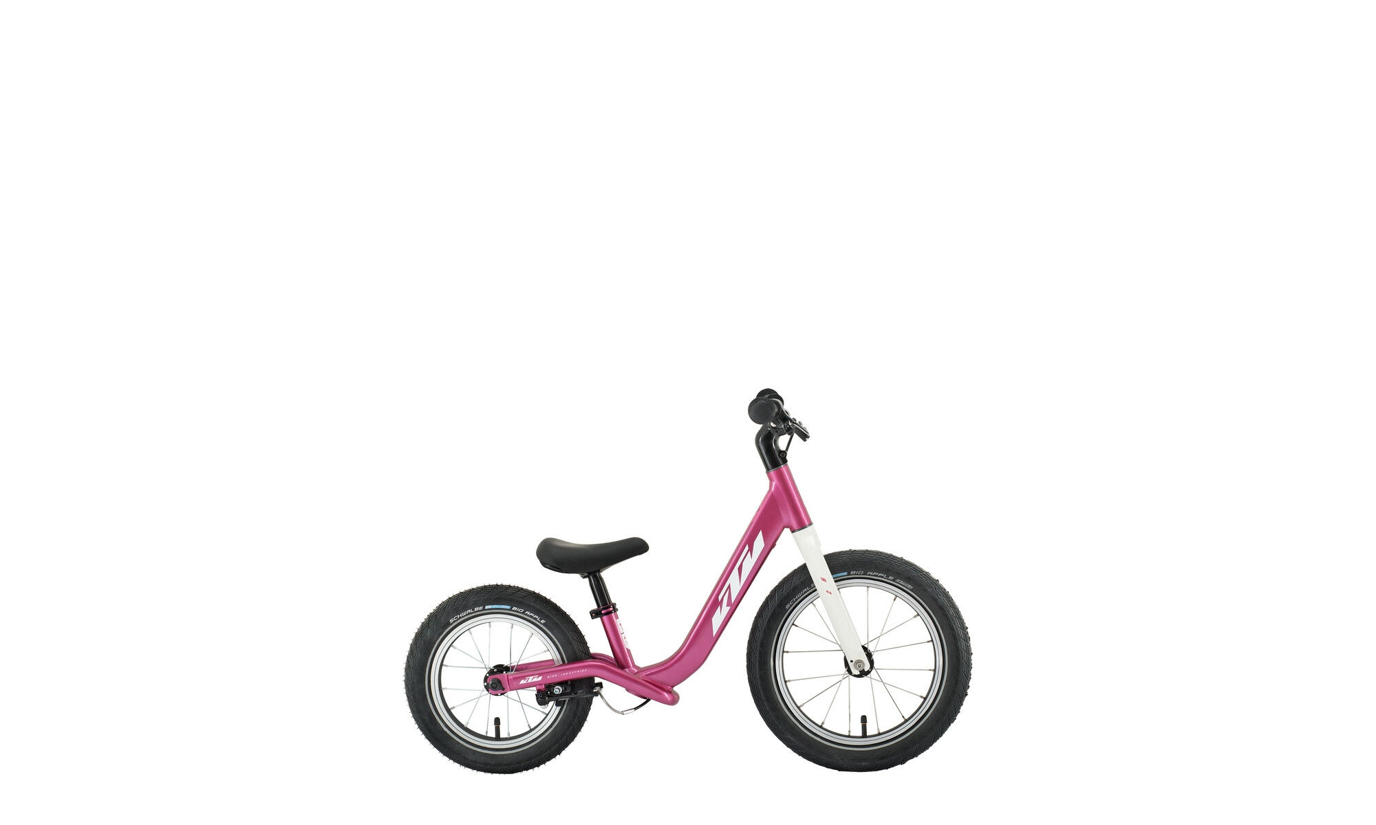 KTM WILD BUDDY 12 metallic berry (white) 14"/12" Wave
