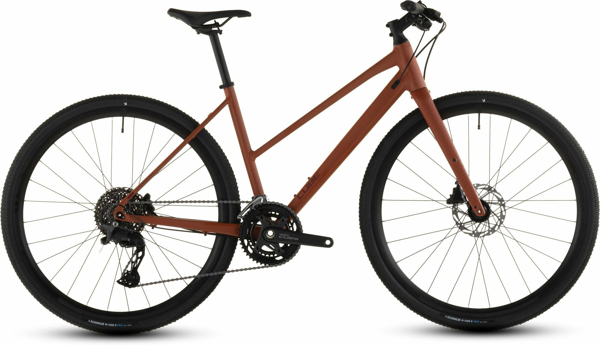 Cube Nulane Race amber´n´black 28" Trapez