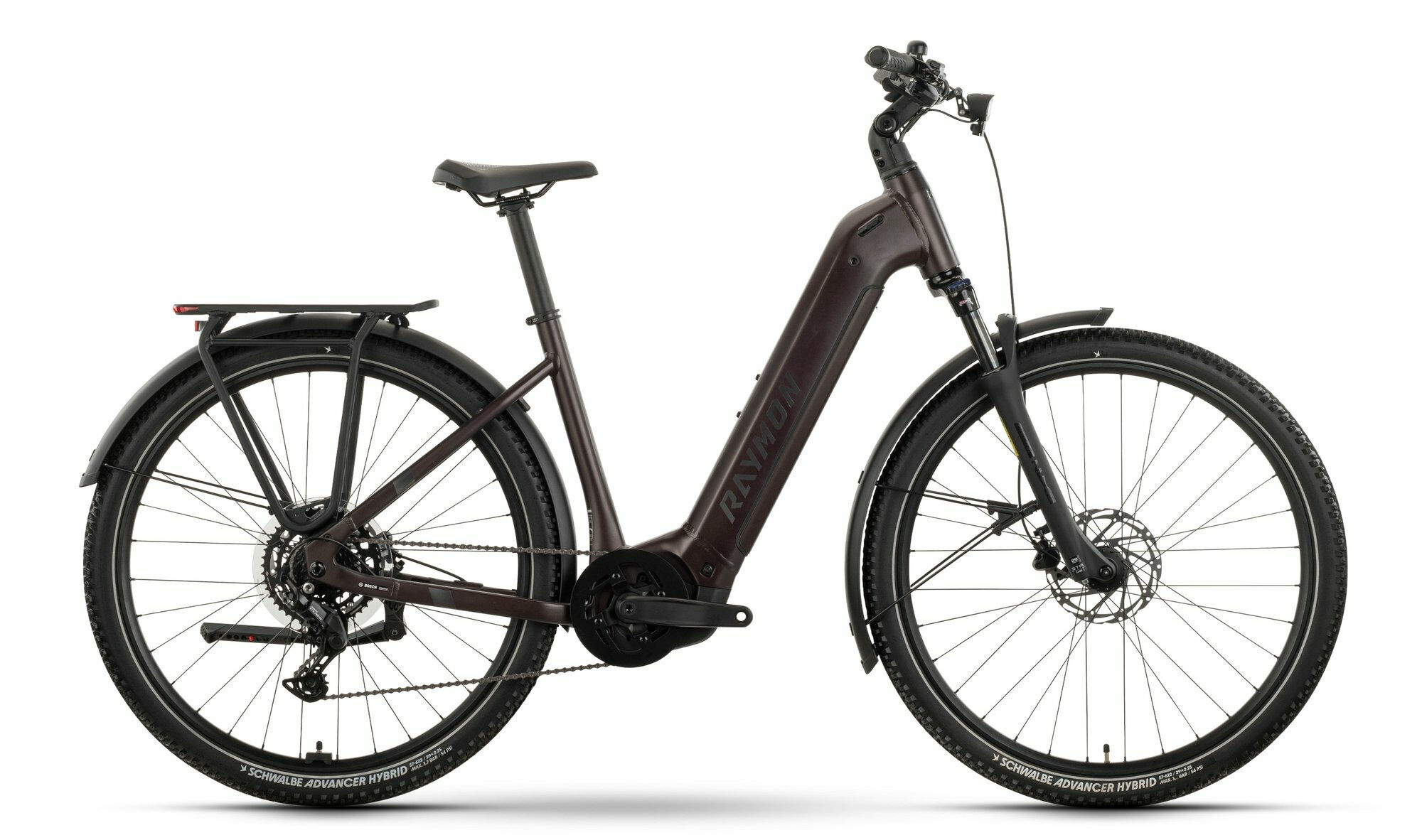 Raymon Tahona Comp plum noir - 800 Wh - 29 Zoll - Wave