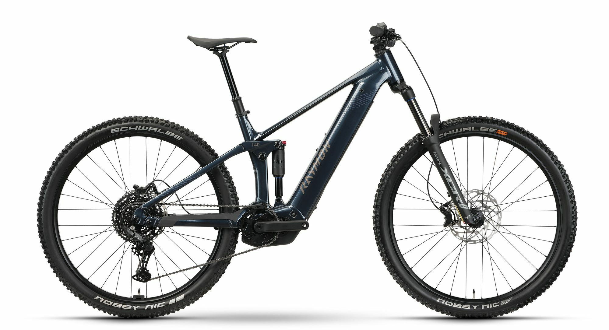 Raymon KORAK COMP - 29" 800 Wh - steelblue/taupe