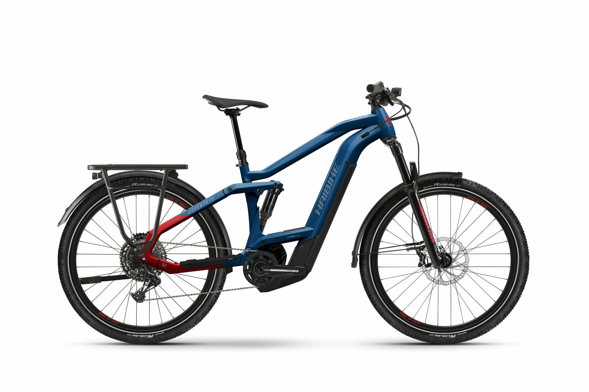 Haibike  Adventr FS 9  gloss metal blue/red  2022 27,5" 625 Wh Diamant