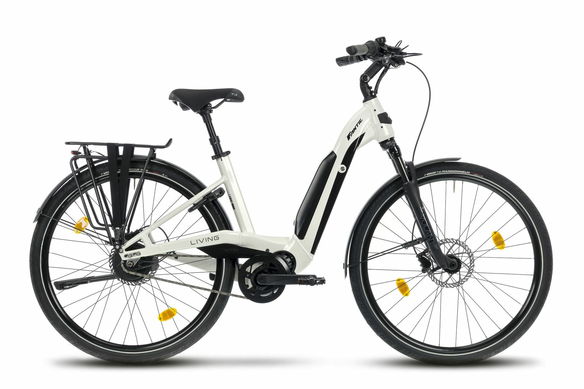 Fantic LIVING CITY Y White 28" 630 Wh Wave M