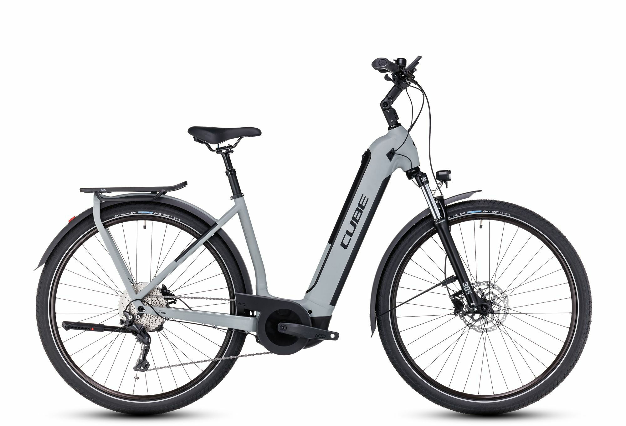 Cube Kathmandu Hybrid ONE 750 swampgrey´n´black 2023 28" 750 Wh Wave