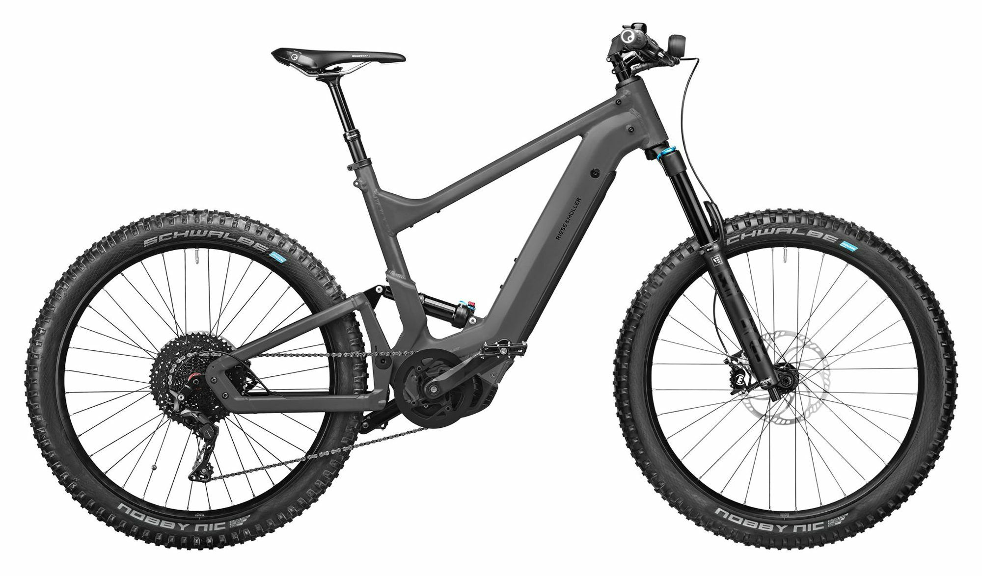 Riese & Müller DELITE MOUNTAIN TOURING - 27;5" 625 Wh - urban grey matt 51 cm