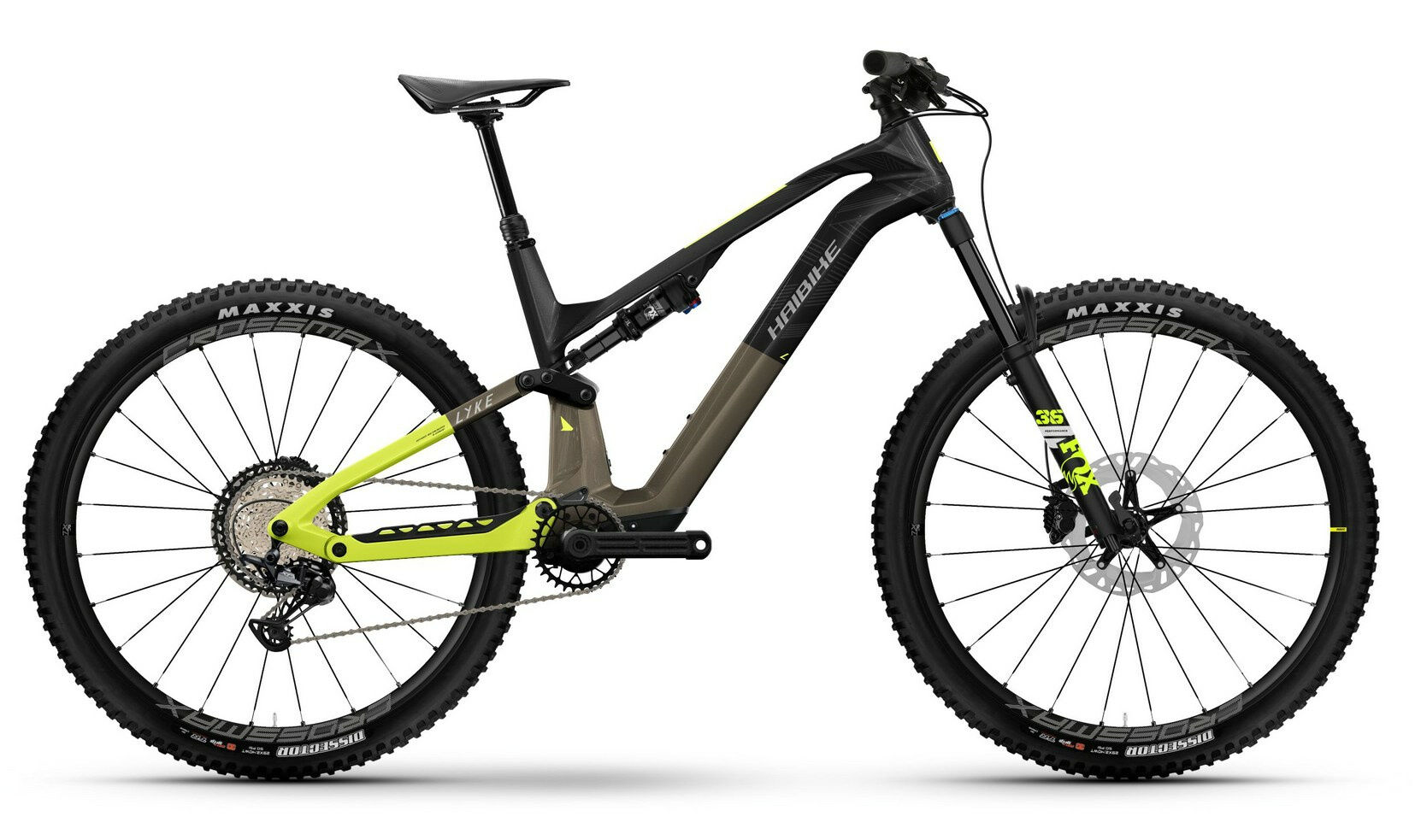 Haibike LYKE CF 11 carbon/sand/lime-gloss 29" 430 Wh Diamant 47 cm