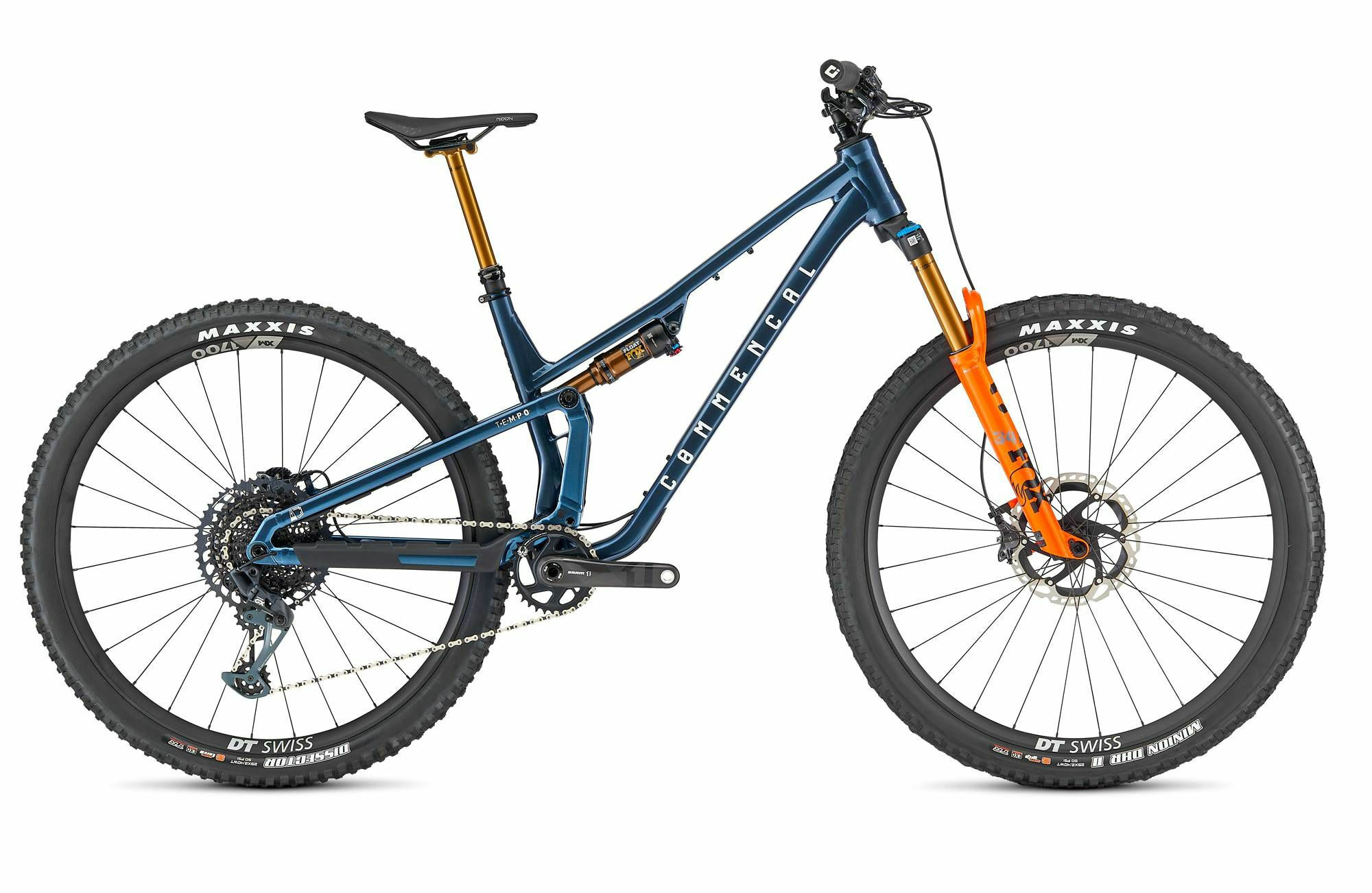 Commencal T.E.M.P.O. SIGNATURE Sparkly Blue 29" Diamant M