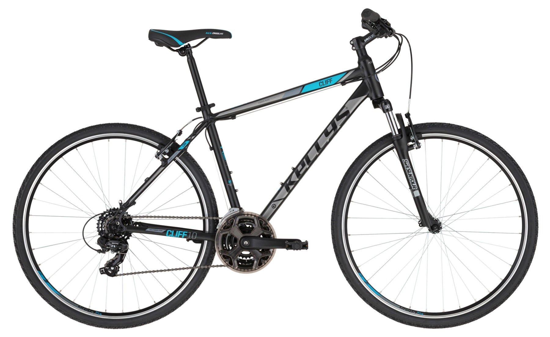 Kellys Cliff 10 Black Blue 28" Diamant
